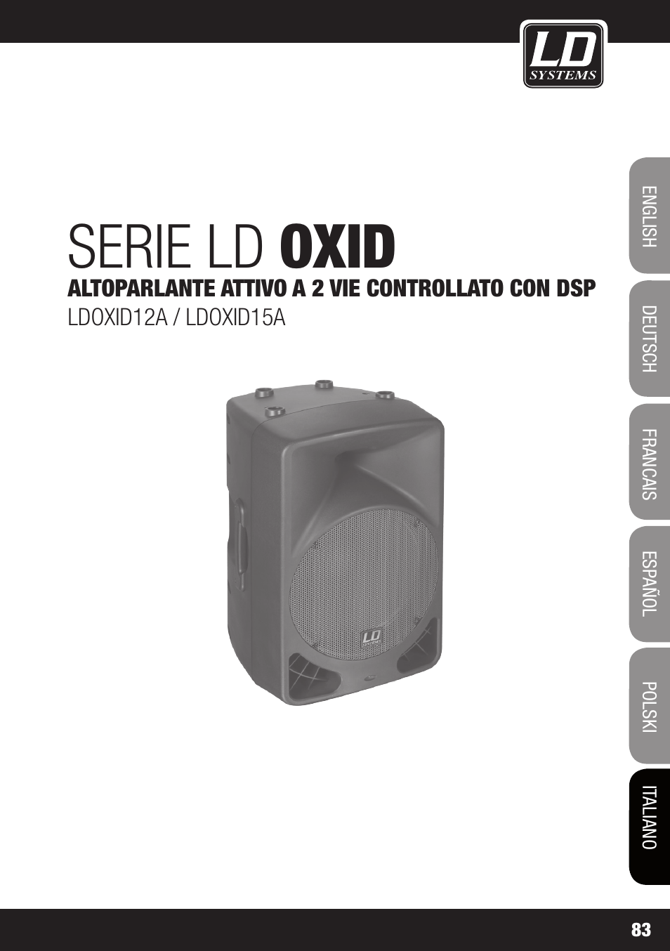 Serie ld oxid | LD Systems OXID 15 A User Manual | Page 83 / 100