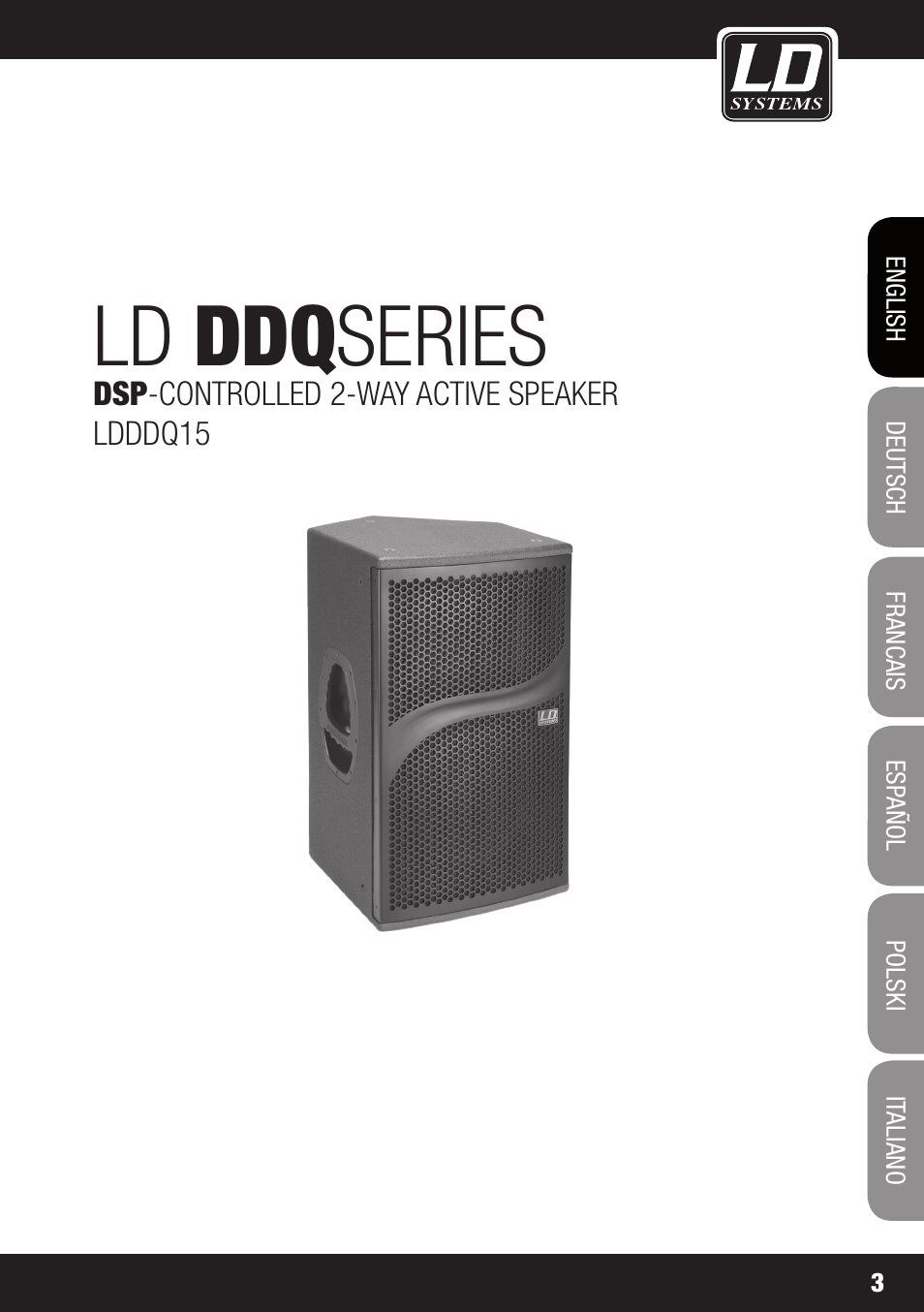 Ld ddq series | LD Systems DDQ 15 User Manual | Page 3 / 112