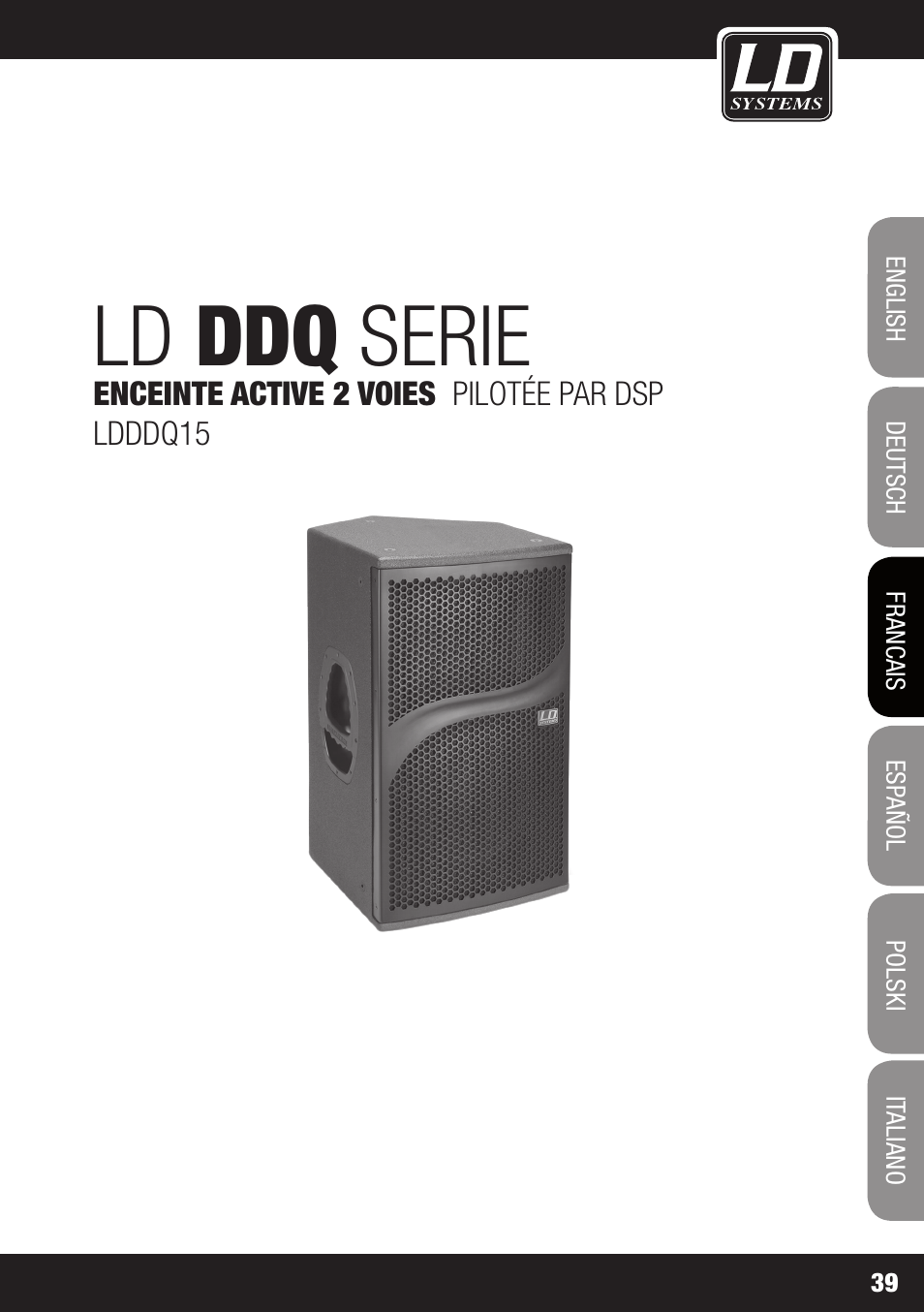 Ld ddq serie | LD Systems DDQ 15 User Manual | Page 39 / 112