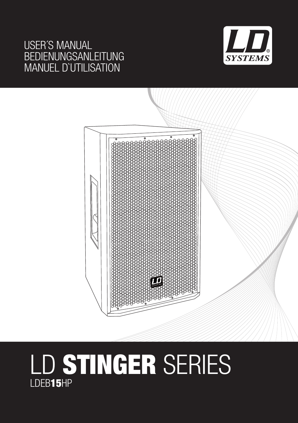 LD Systems STINGER 15 HP User Manual | 40 pages