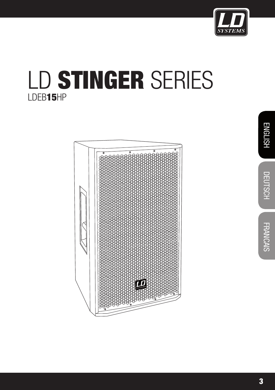 Ld stinger series | LD Systems STINGER 15 HP User Manual | Page 3 / 40