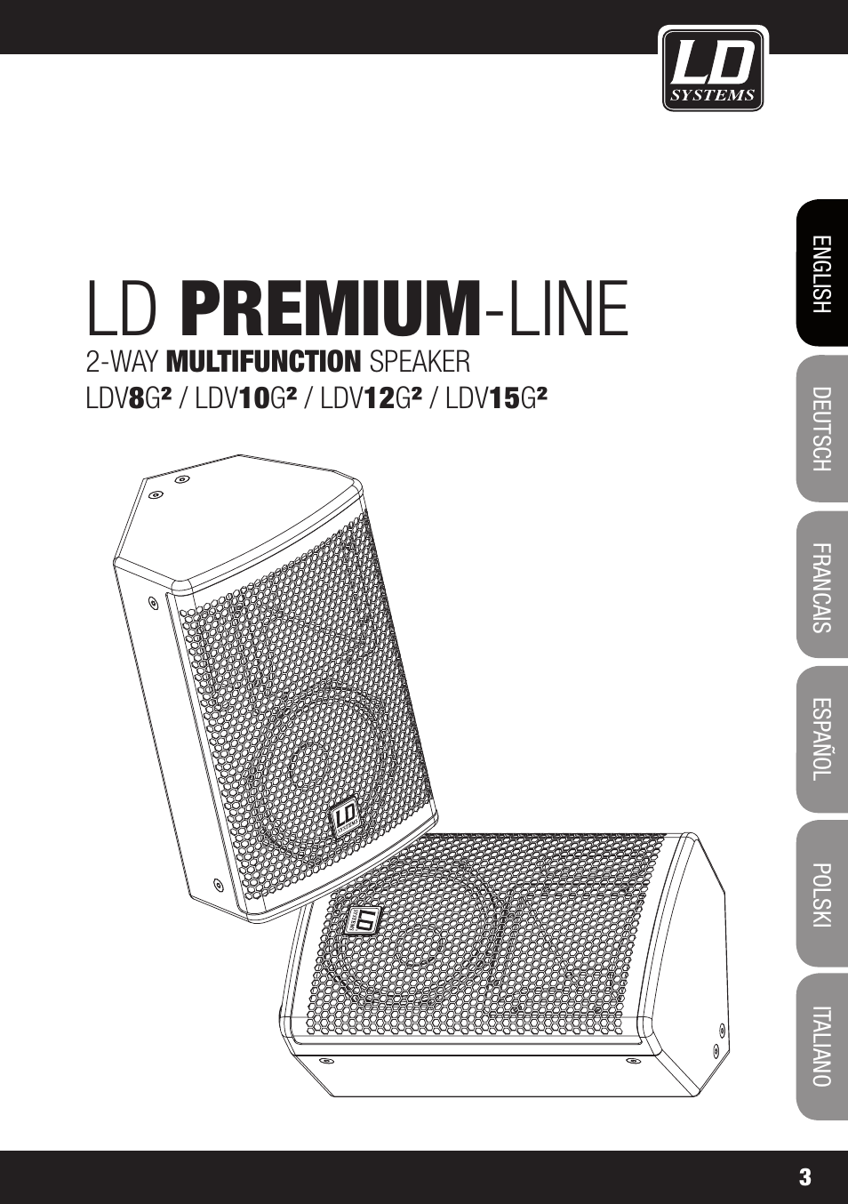 Ld premium -line | LD Systems V 8 G2 User Manual | Page 3 / 16