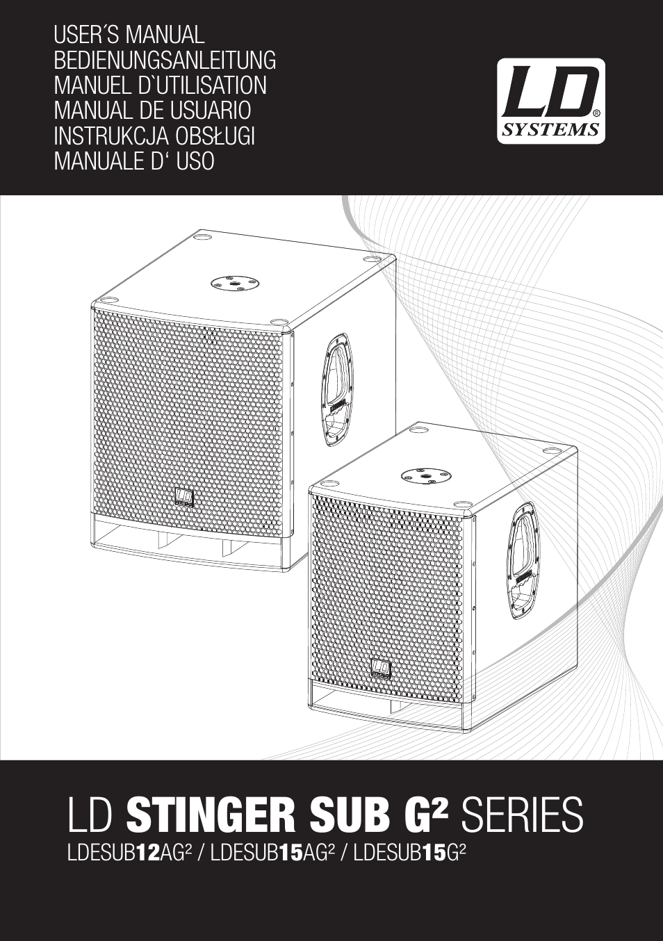 LD Systems STINGER SUB 15 A G2 User Manual | 110 pages