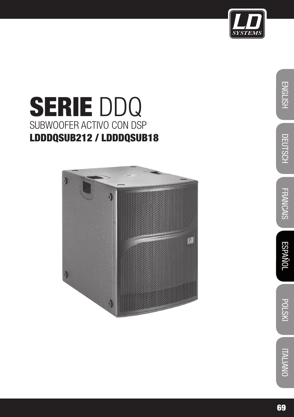 Serie ddq | LD Systems DDQ SUB 18 User Manual | Page 69 / 136
