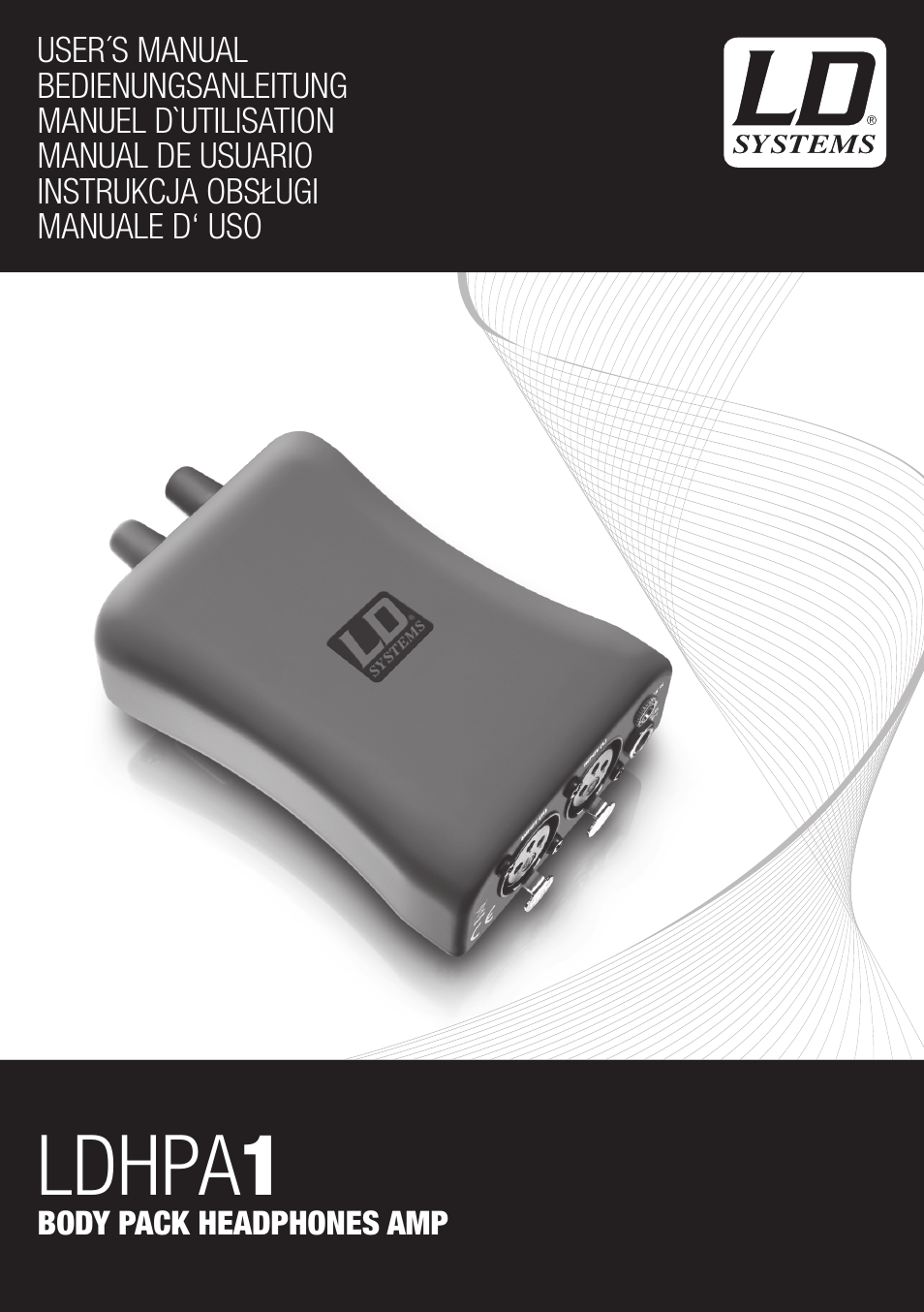 LD Systems HPA 1 User Manual | 20 pages