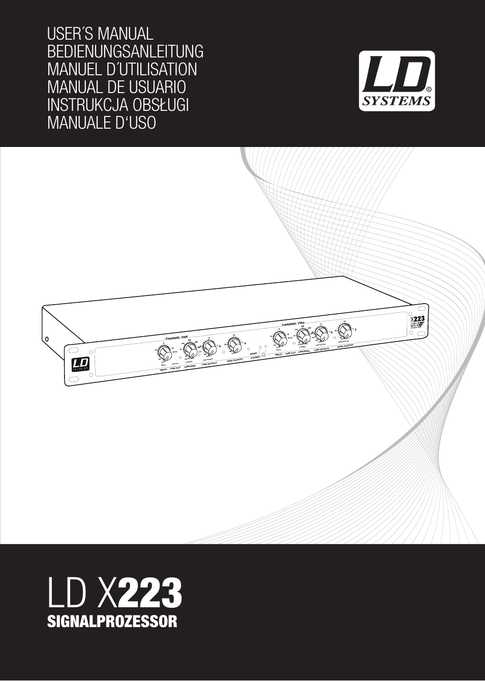 LD Systems X 223 User Manual | 76 pages