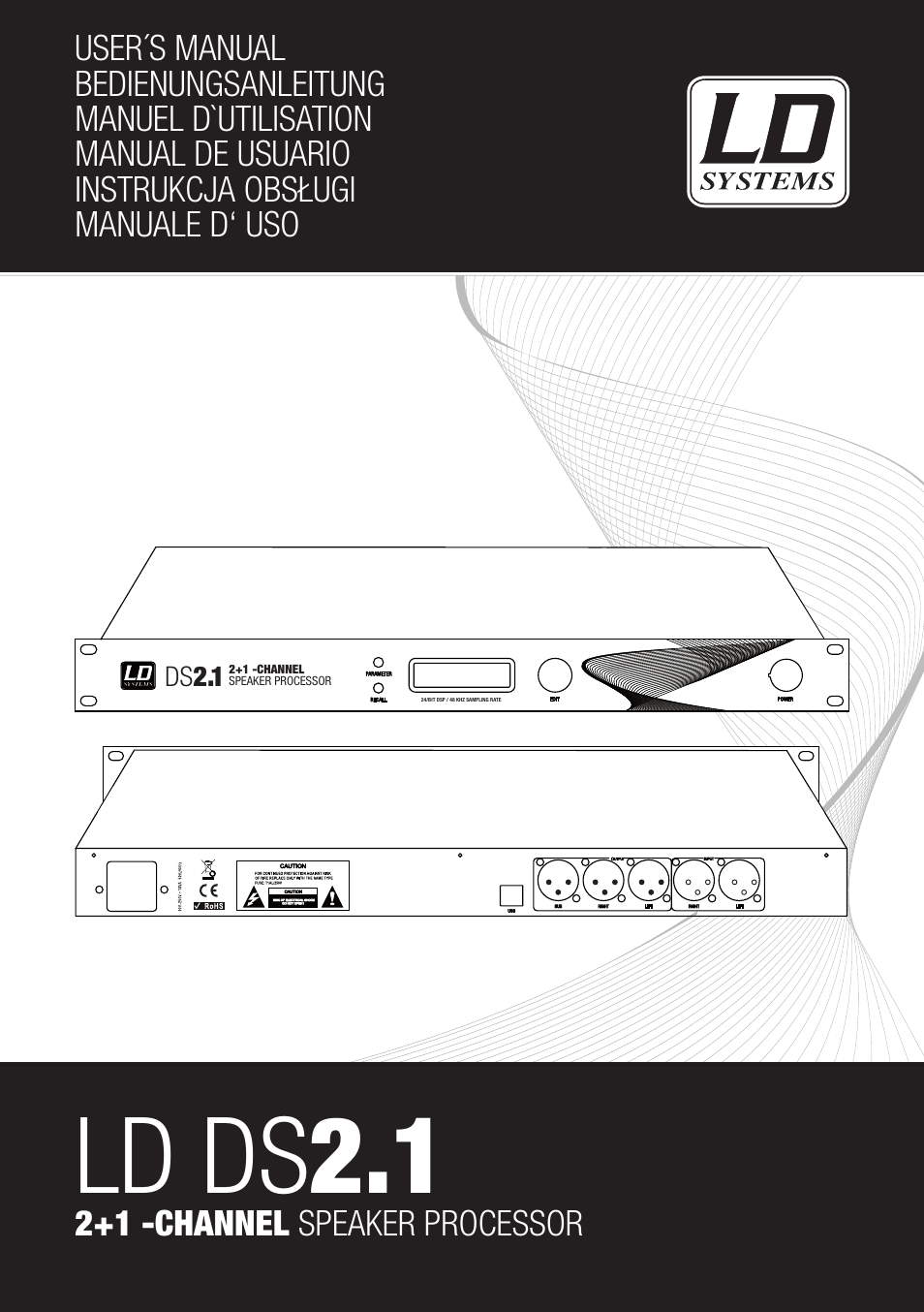 LD Systems DS 21 User Manual | 76 pages