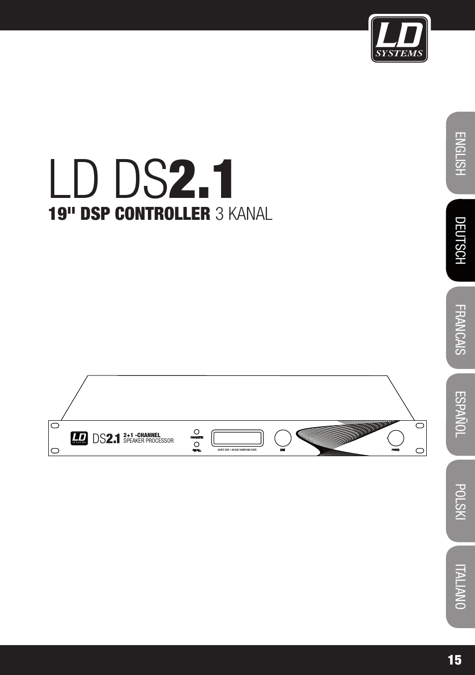 Ld ds 2.1 | LD Systems DS 21 User Manual | Page 15 / 76