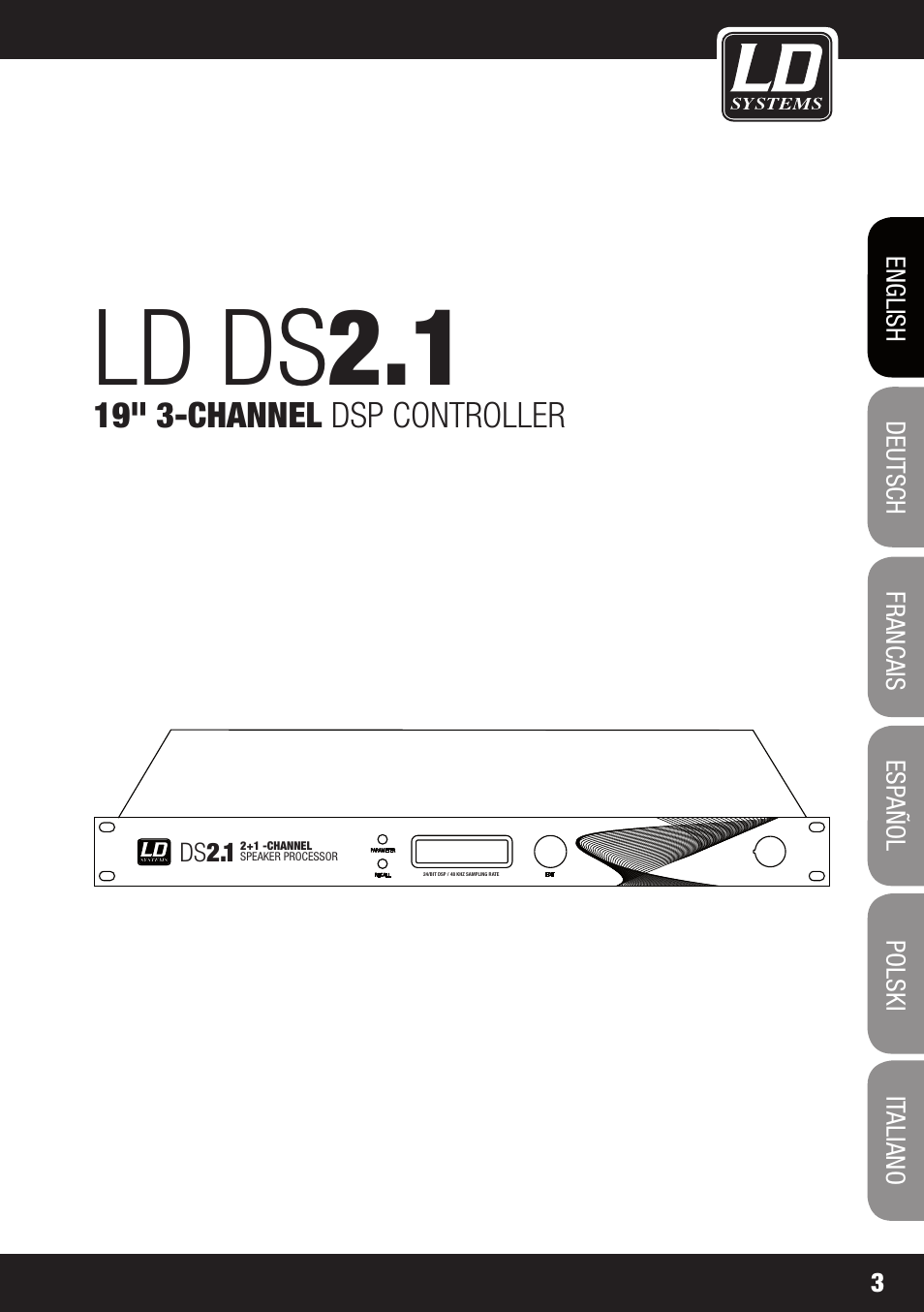 Ld ds 2.1 | LD Systems DS 21 User Manual | Page 3 / 76