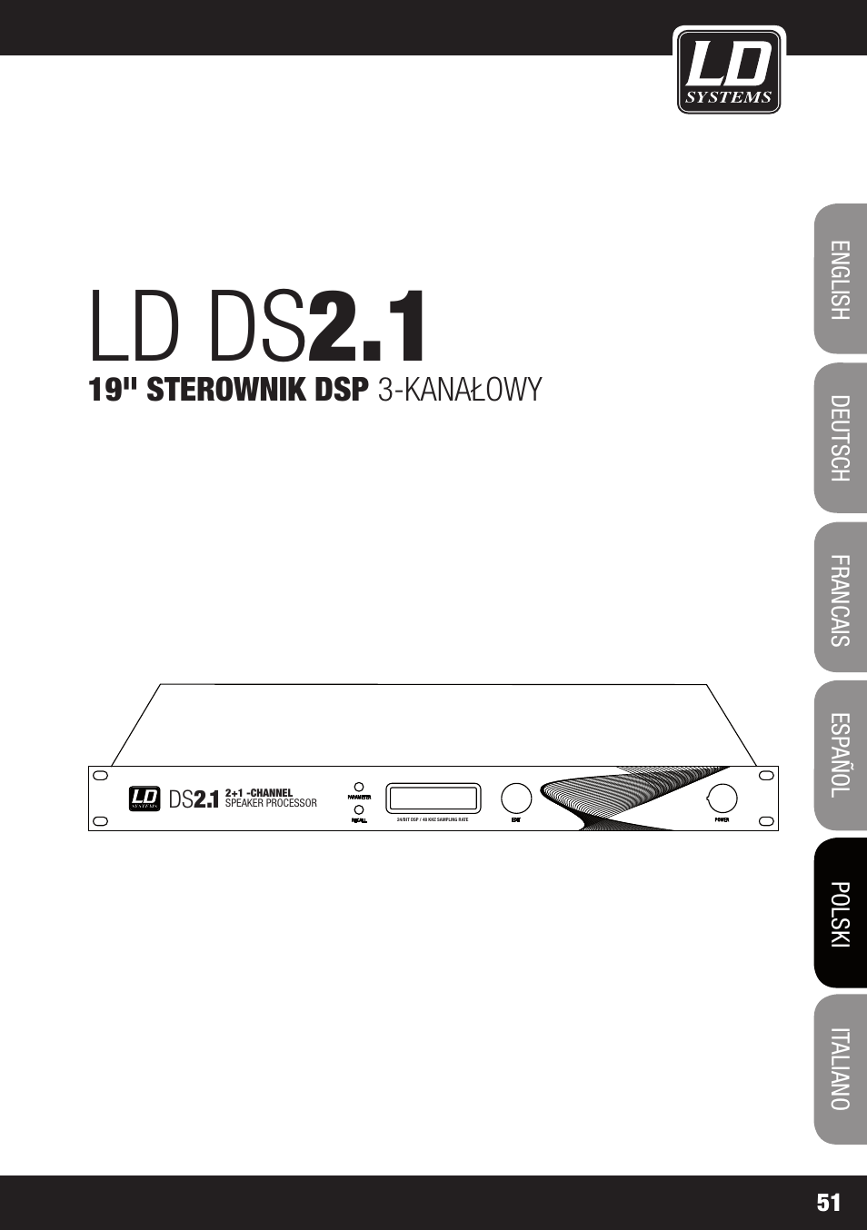 Ld ds 2.1 | LD Systems DS 21 User Manual | Page 51 / 76