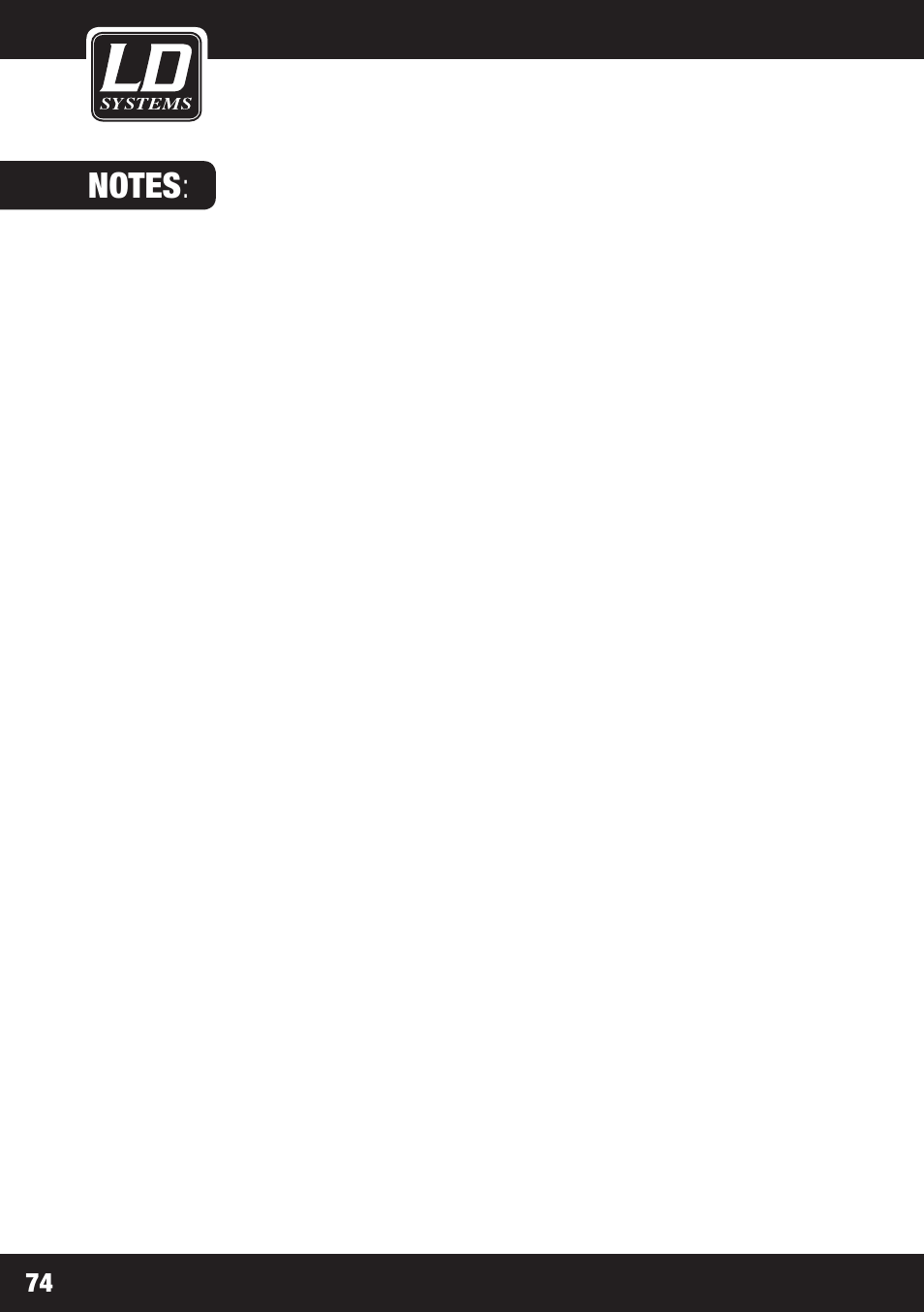 LD Systems DS 21 User Manual | Page 74 / 76