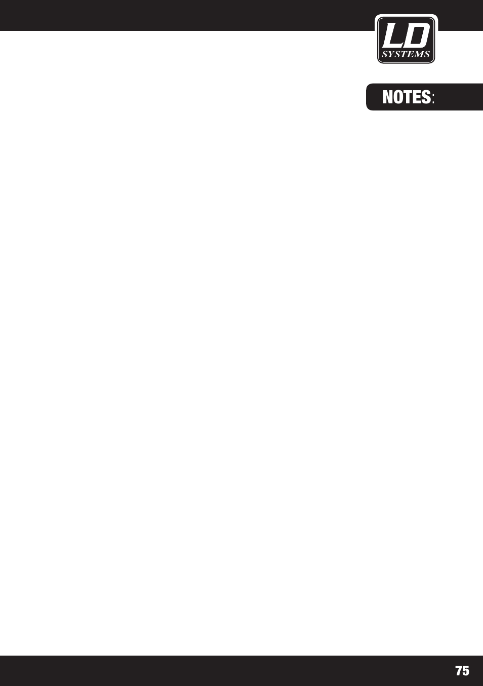 LD Systems DS 21 User Manual | Page 75 / 76