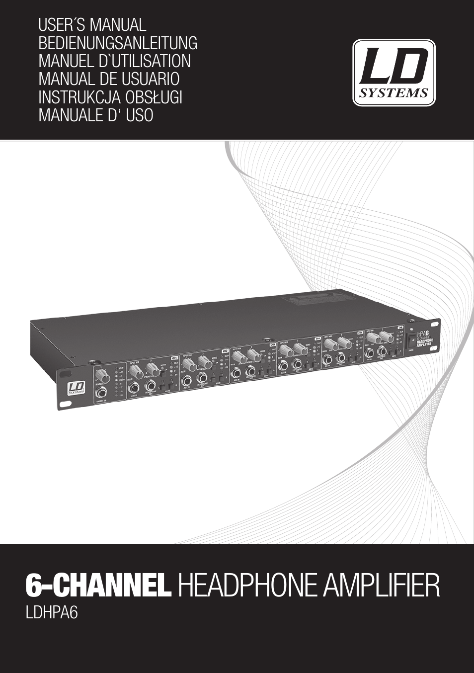 LD Systems HPA 6 User Manual | 88 pages