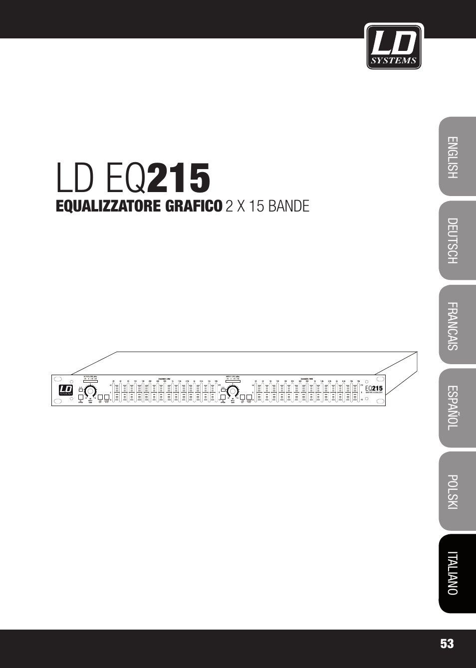 Ld eq 215 | LD Systems EQ 215 User Manual | Page 53 / 64