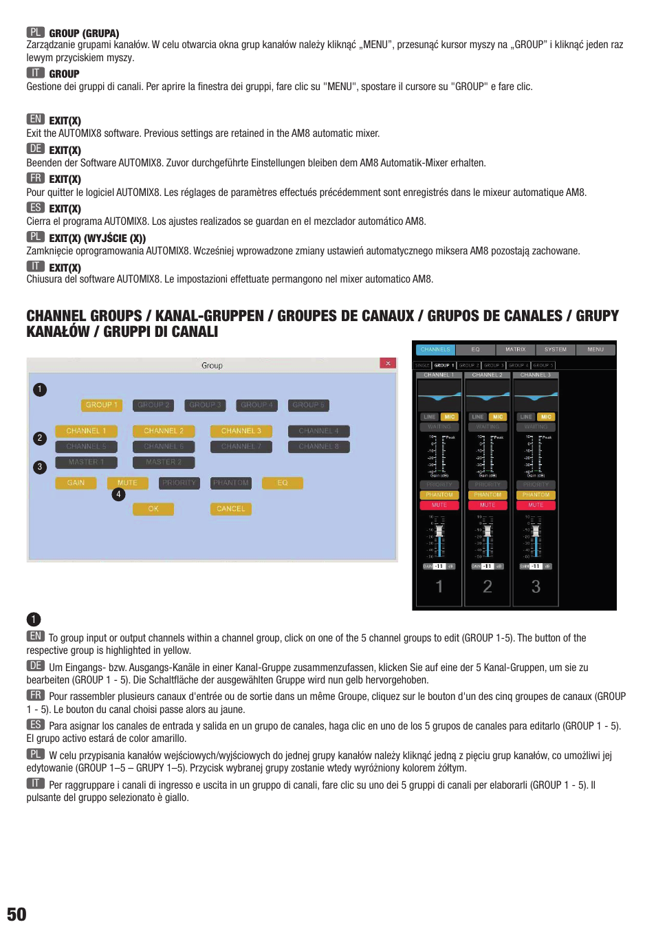 LD Systems AM 8 User Manual | Page 50 / 64