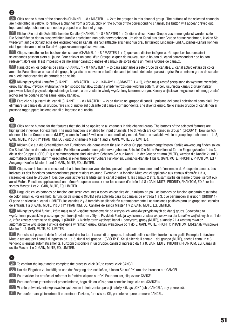 LD Systems AM 8 User Manual | Page 51 / 64