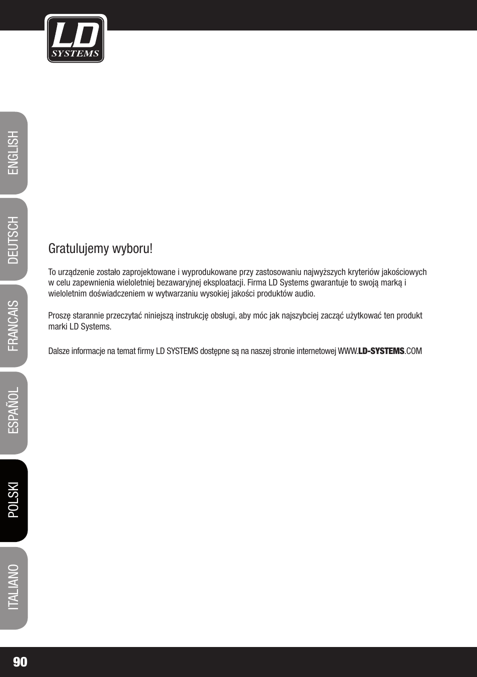 LD Systems ECO 2X2 User Manual | Page 90 / 136