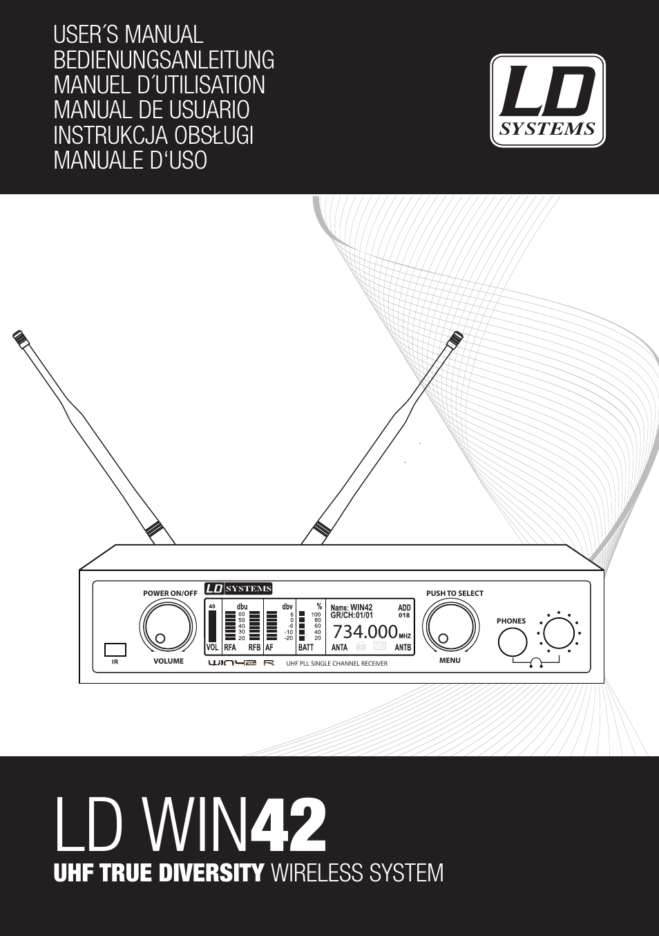 LD Systems WIN 42 User Manual | 146 pages