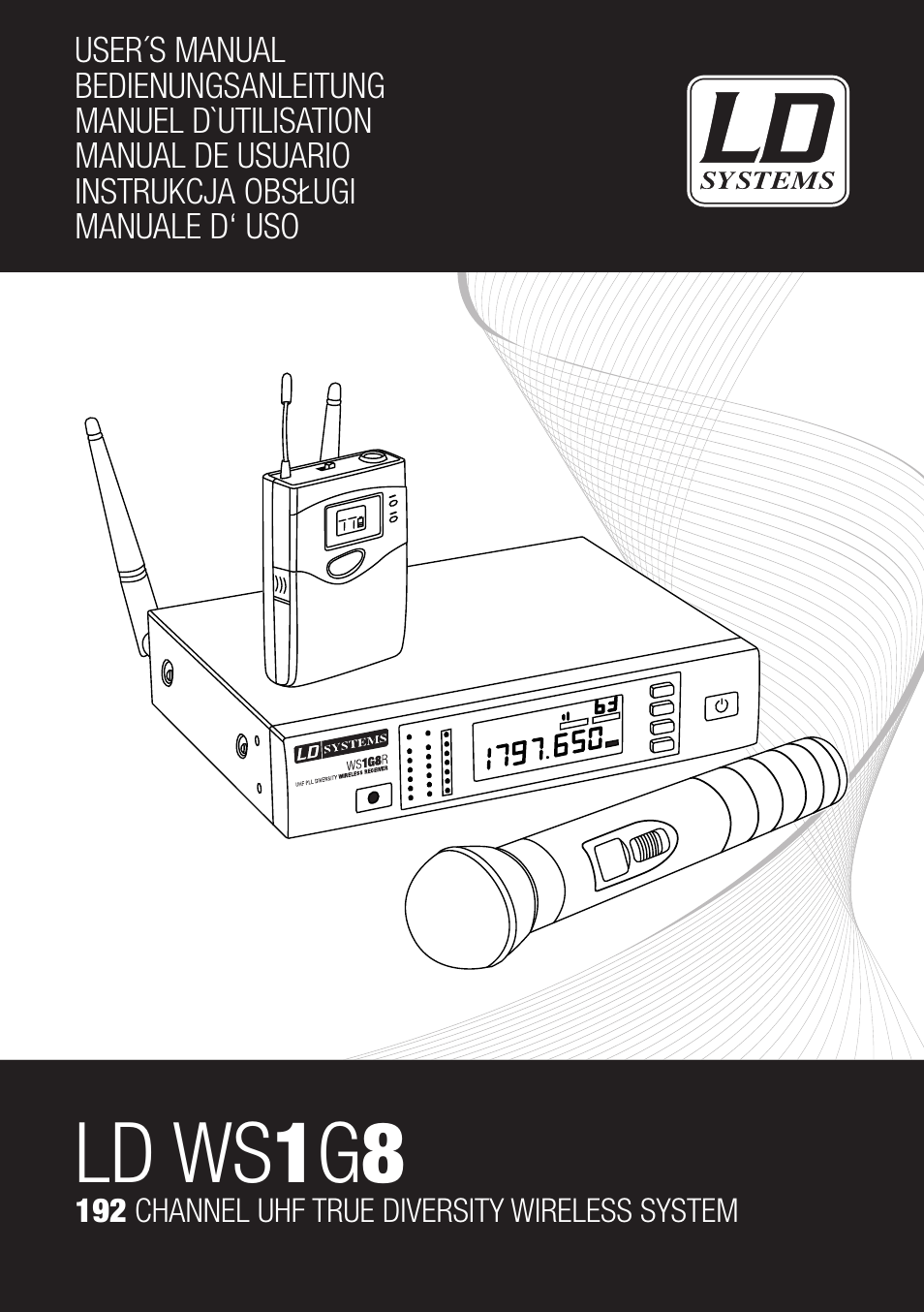 LD Systems WS 1G8 User Manual | 136 pages