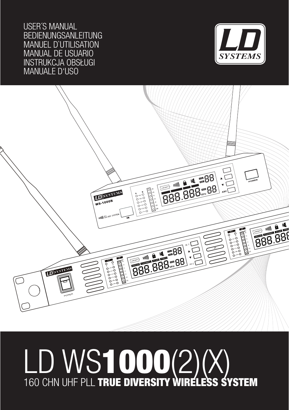 LD Systems WS1000(2)(X) User Manual | 128 pages