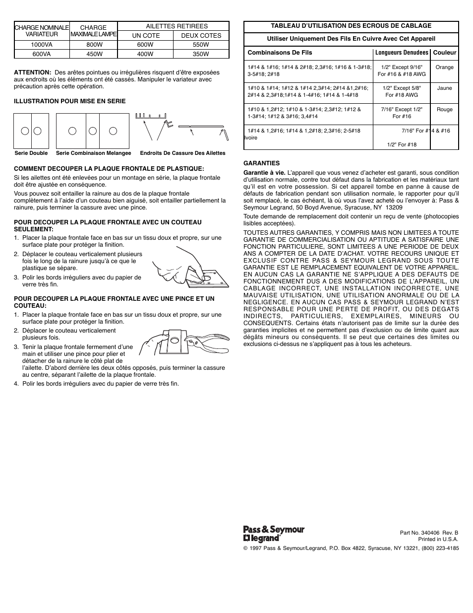 Legrand 95181I User Manual | Page 4 / 4