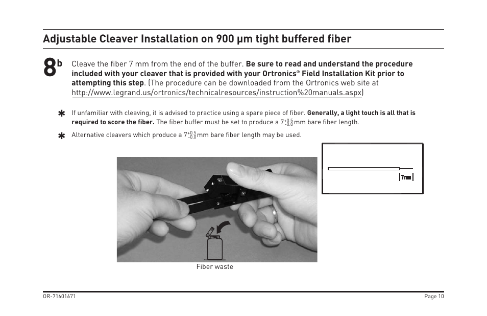 Legrand OR-205KAN9GB-MM User Manual | Page 17 / 76