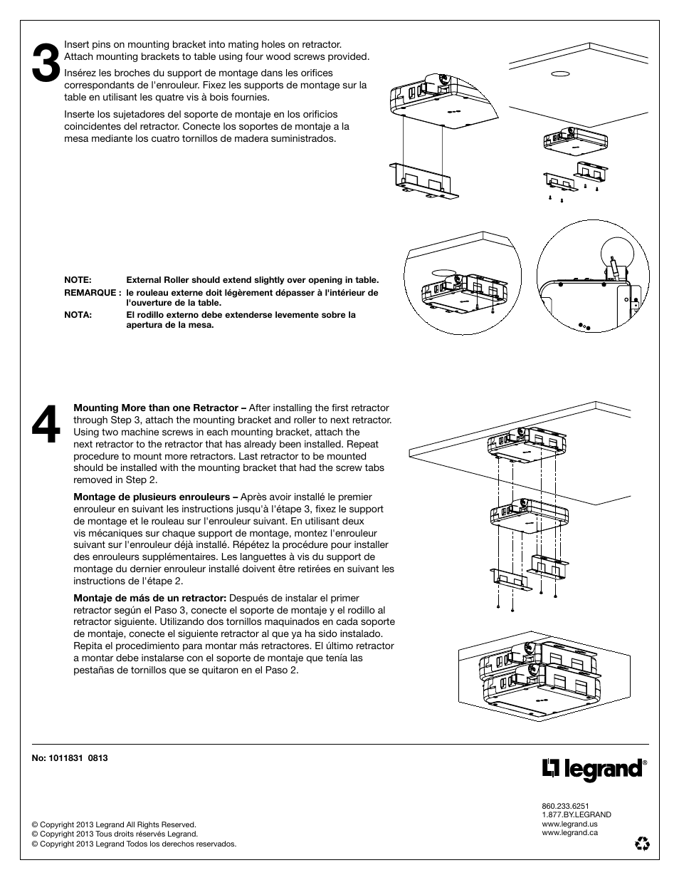 Legrand TBCR3.5MM User Manual | Page 4 / 4