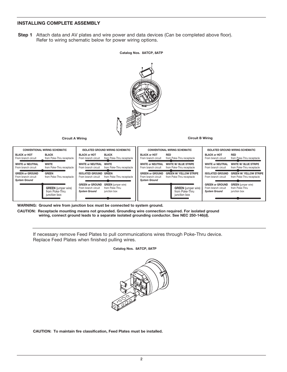 Legrand 6ATC 8 User Manual | Page 2 / 12