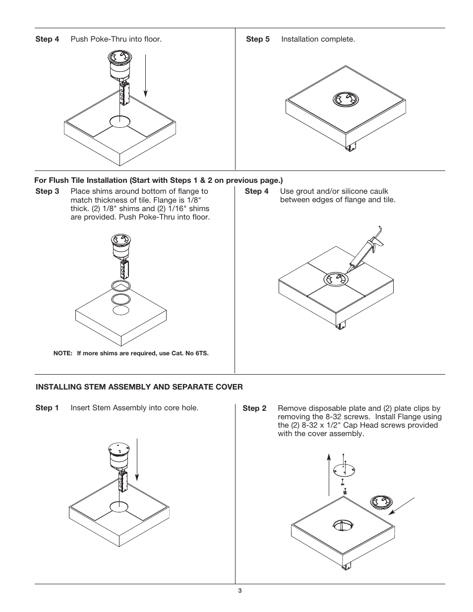 Legrand 68REC User Manual | Page 3 / 8