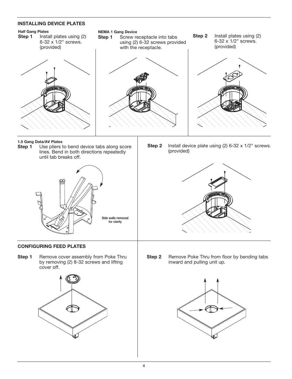 Legrand 68REC User Manual | Page 4 / 8