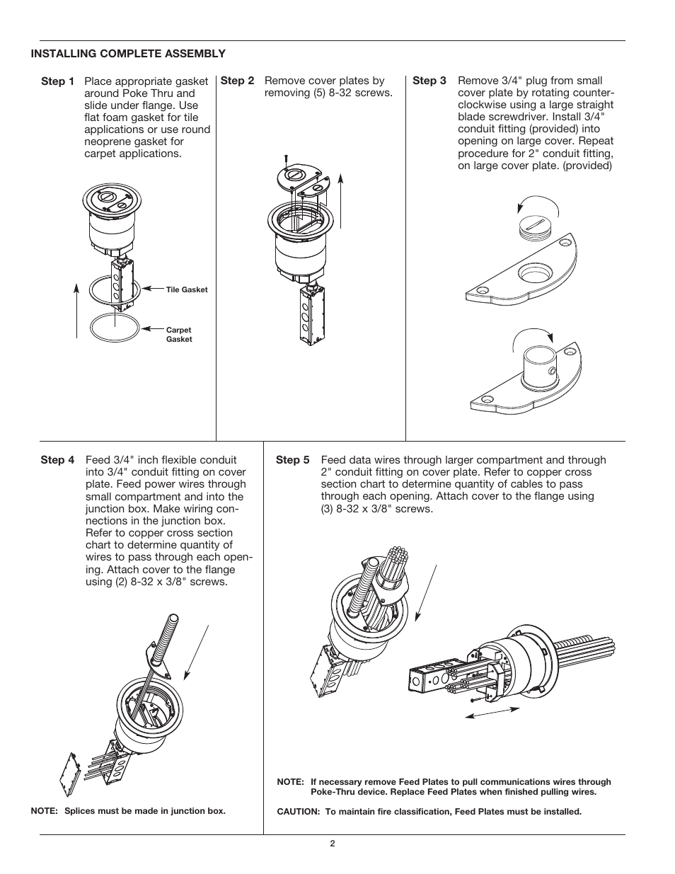 Legrand 152CHA User Manual | Page 2 / 8