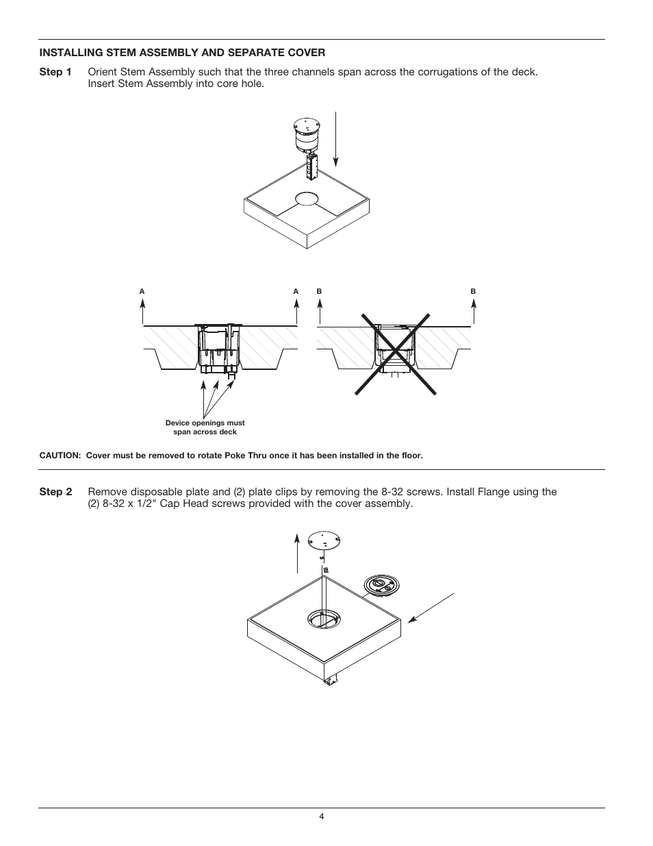 Legrand 152CHA User Manual | Page 4 / 8