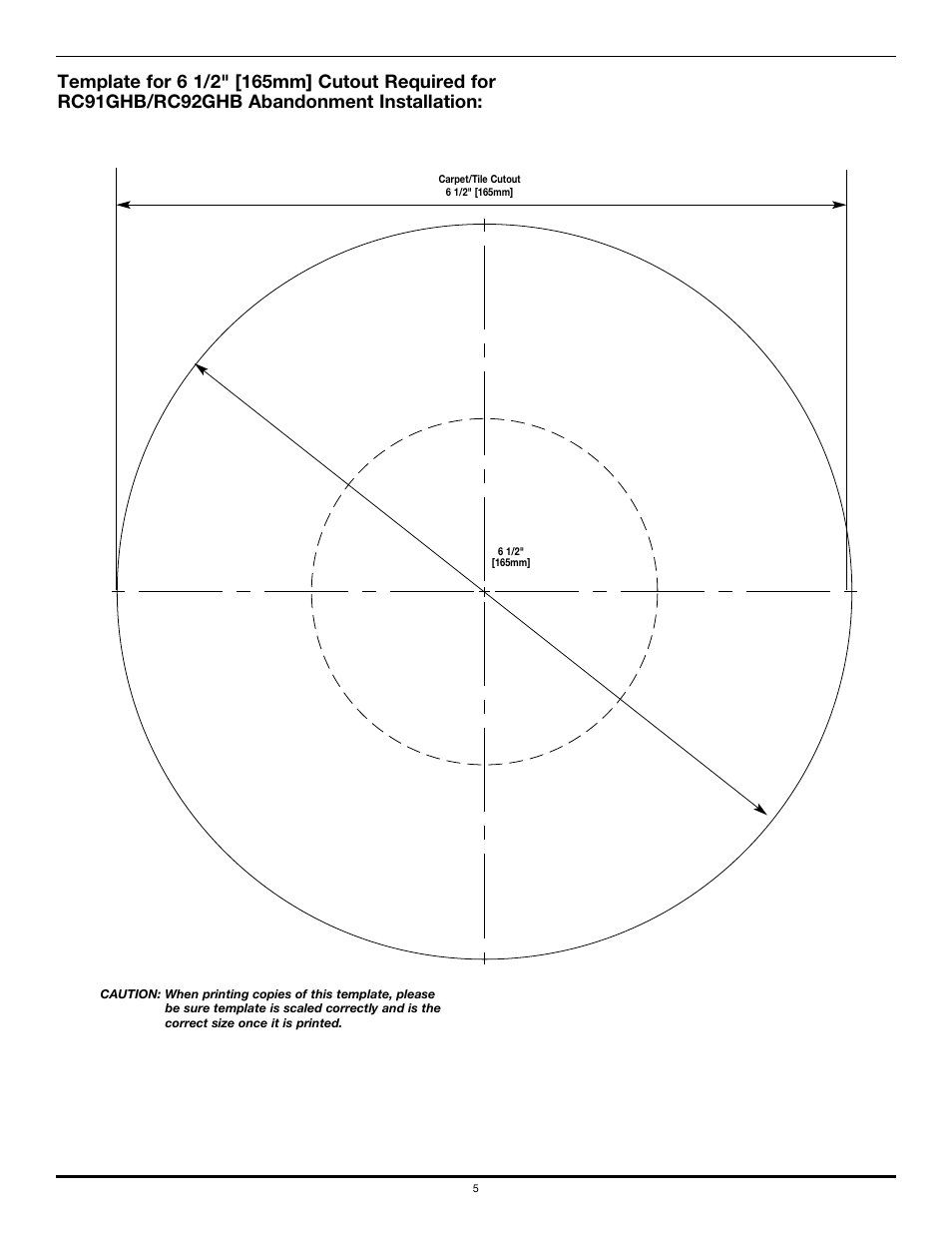 Legrand FITFIT Multi-Service Poke-Thru Device Abandonments User Manual | Page 5 / 6