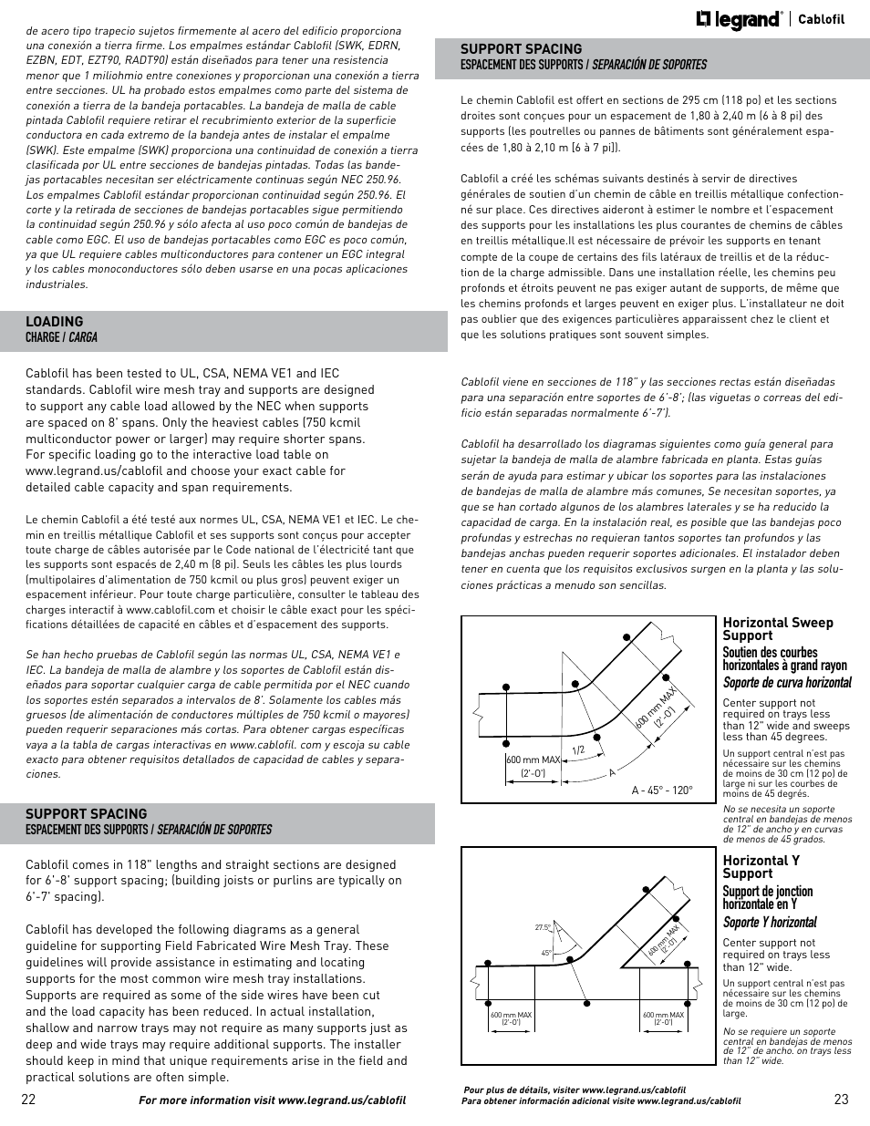 Legrand FAS L User Manual | Page 12 / 17