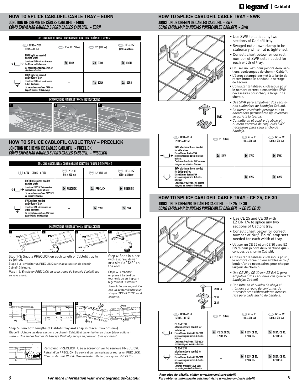 Legrand FAS L User Manual | Page 5 / 17