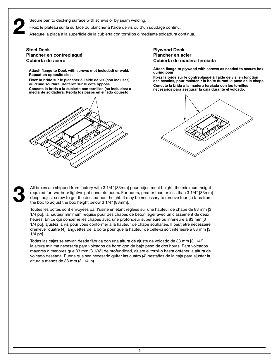 Legrand 8801S-FC Series User Manual | Page 3 / 8