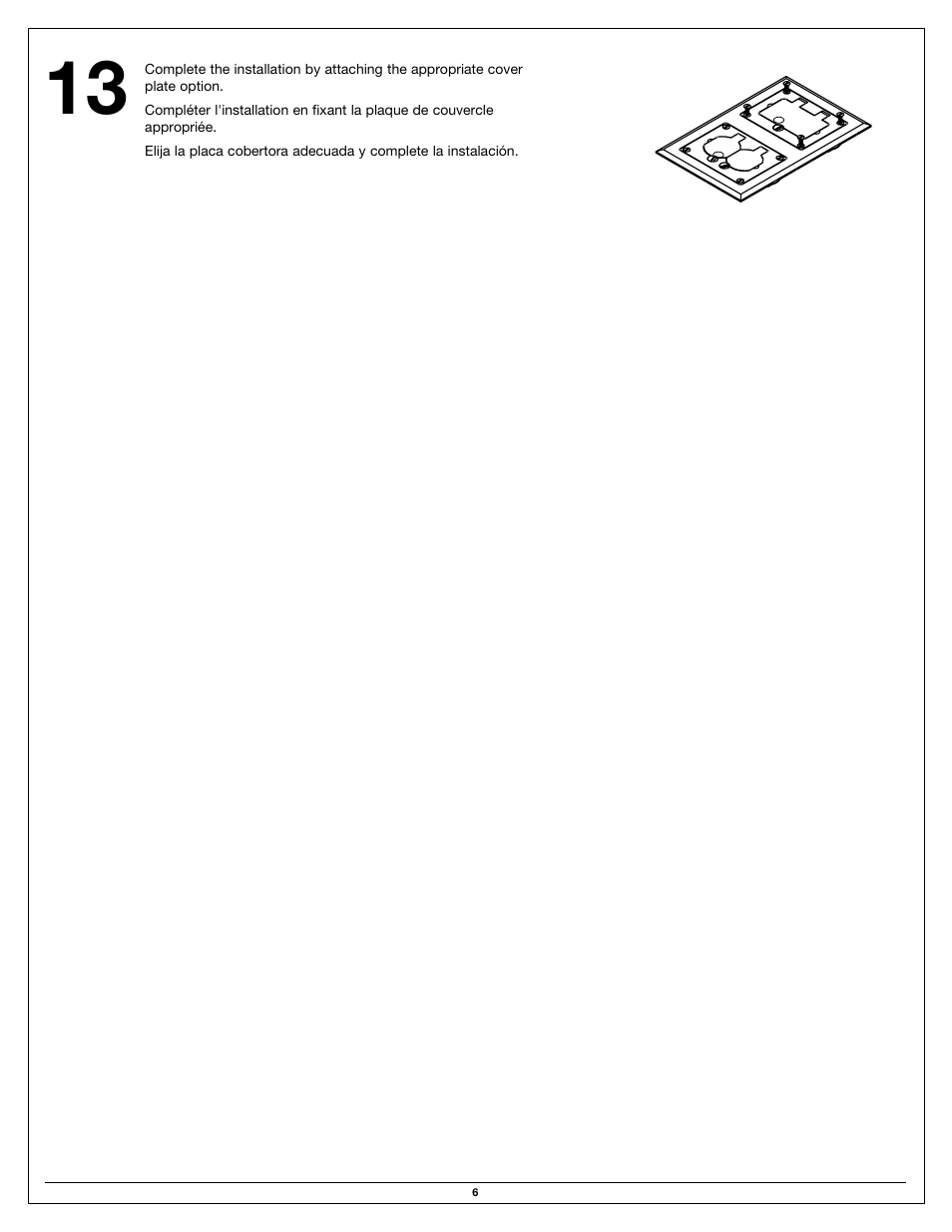 Legrand Modulink 880MP Series Floor Boxes User Manual | Page 6 / 8