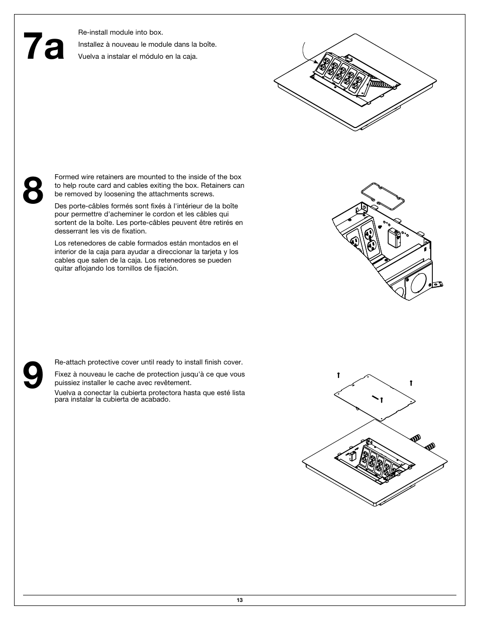 Legrand EFB10S-OG User Manual | Page 13 / 16