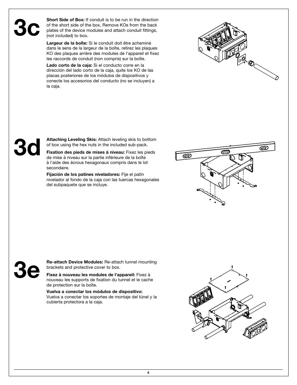 Legrand EFB10S-OG User Manual | Page 4 / 16