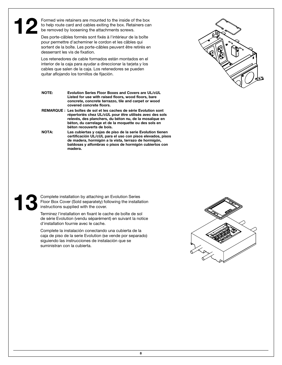 Legrand EFB10S-OG User Manual | Page 8 / 16