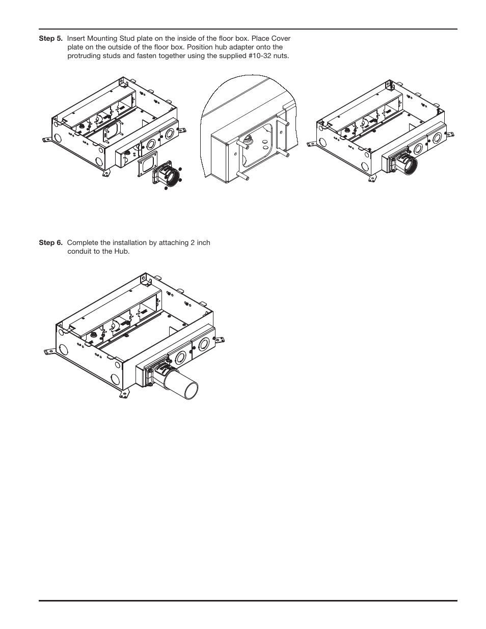 Legrand EFB6S-2HUB User Manual | Page 3 / 4