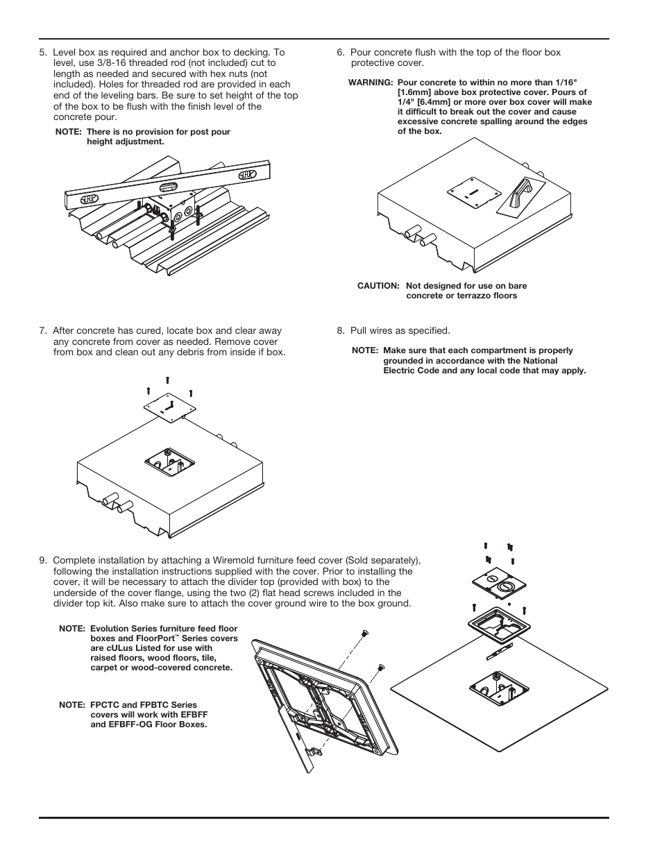 Legrand EFBFF User Manual | Page 2 / 4