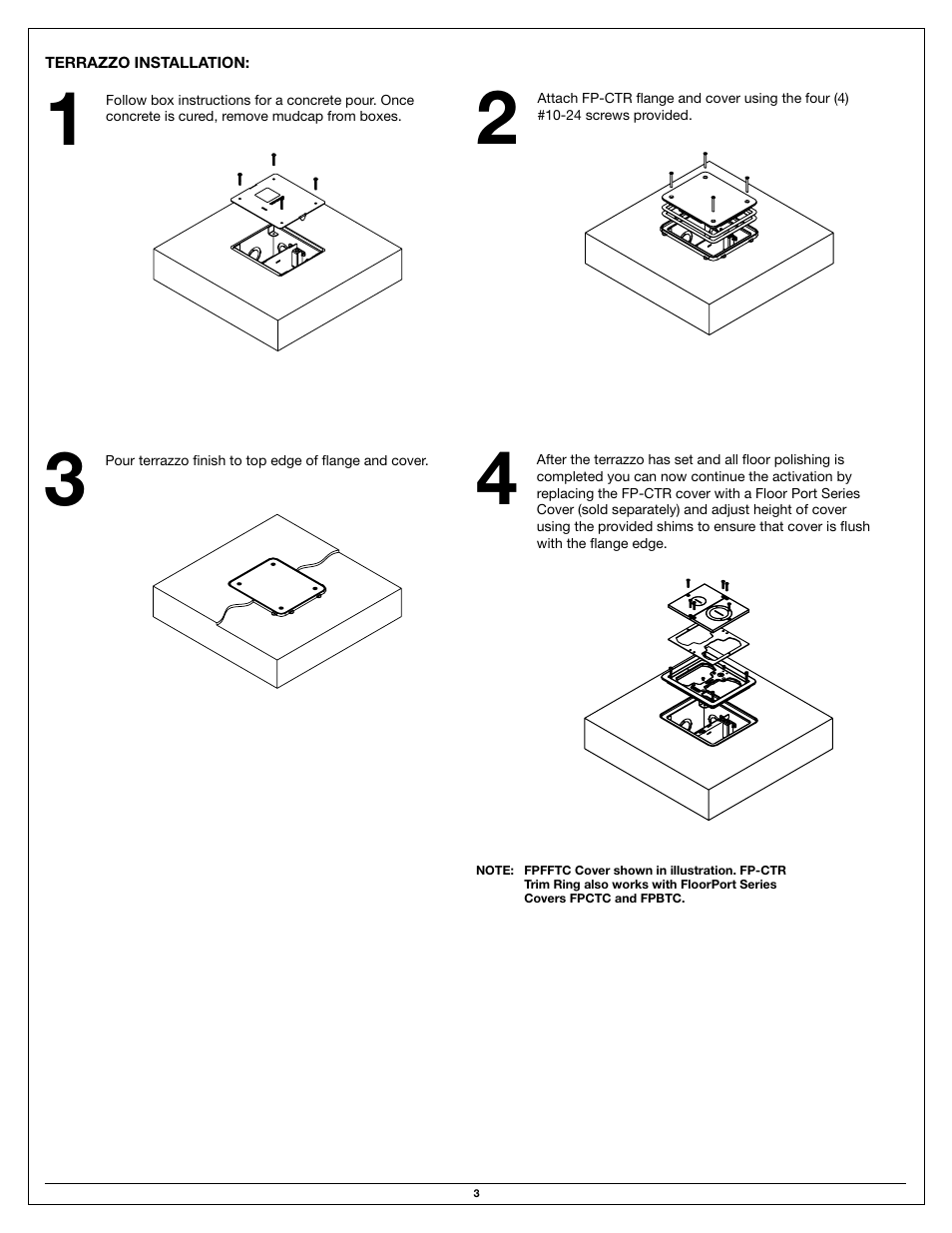 Legrand FP-CTR User Manual | Page 3 / 4