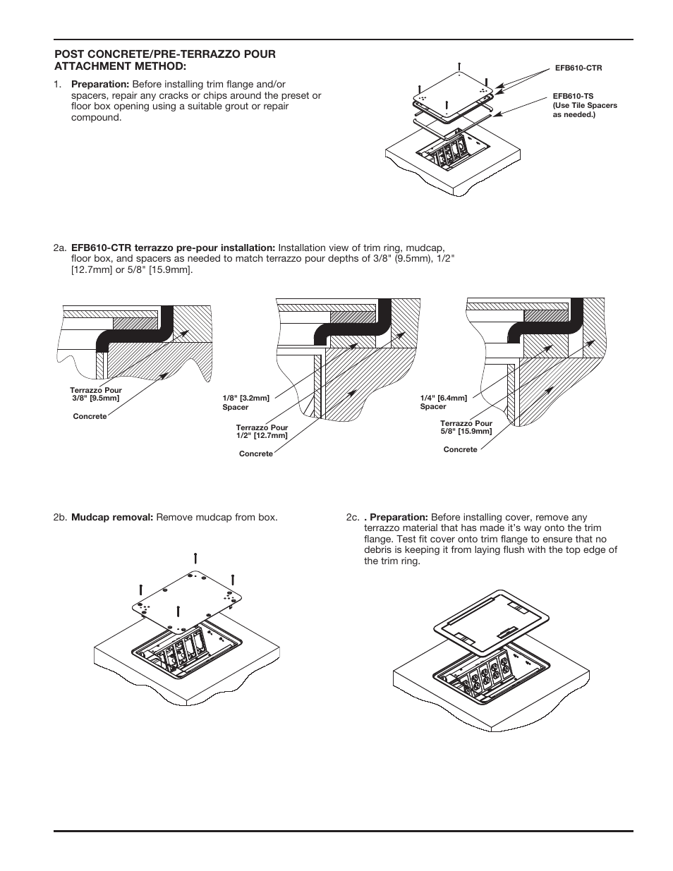 Legrand EFB610-CTR User Manual | Page 3 / 4