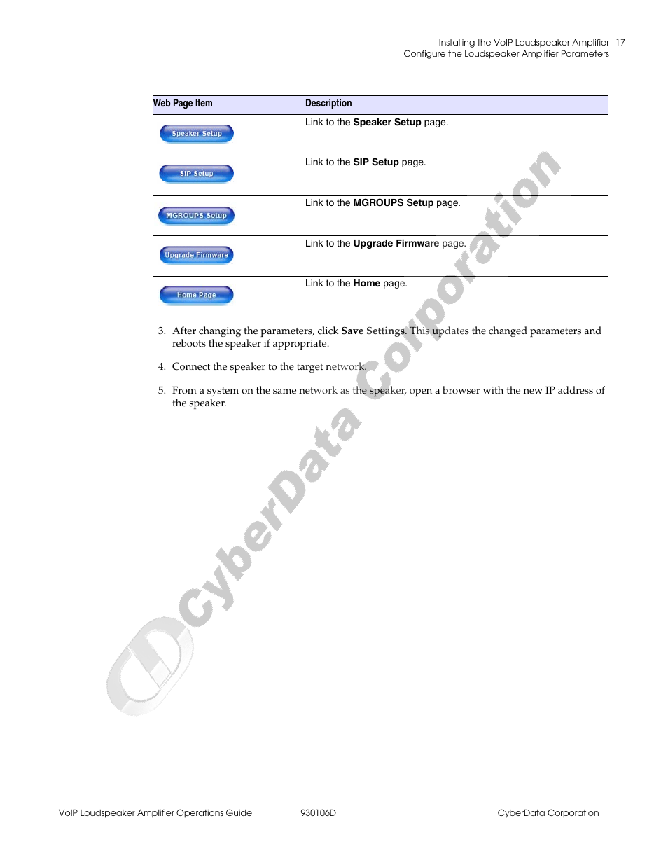 Step 3 | CyberData Part #010861 930106D User Manual | Page 23 / 44