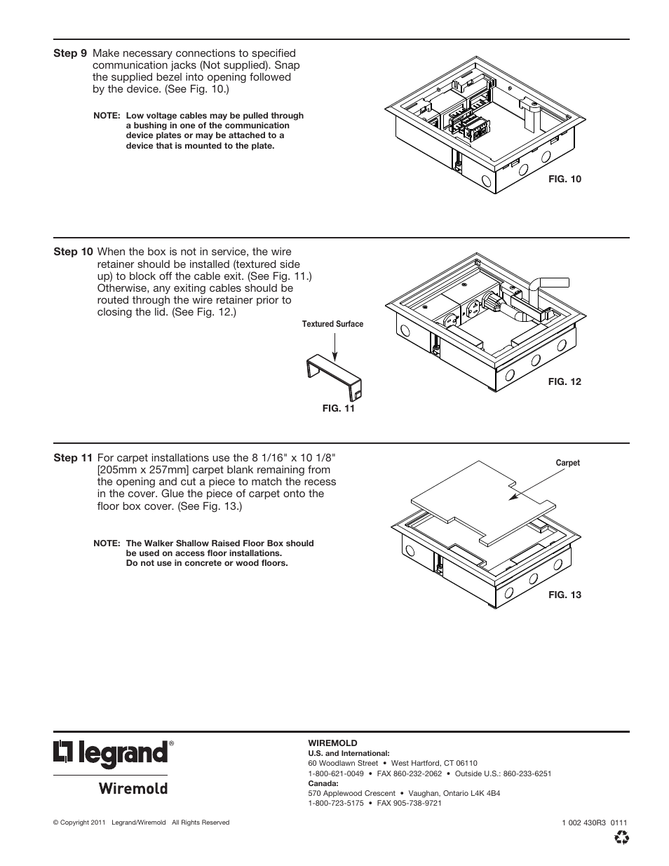 Legrand SAF User Manual | Page 4 / 4