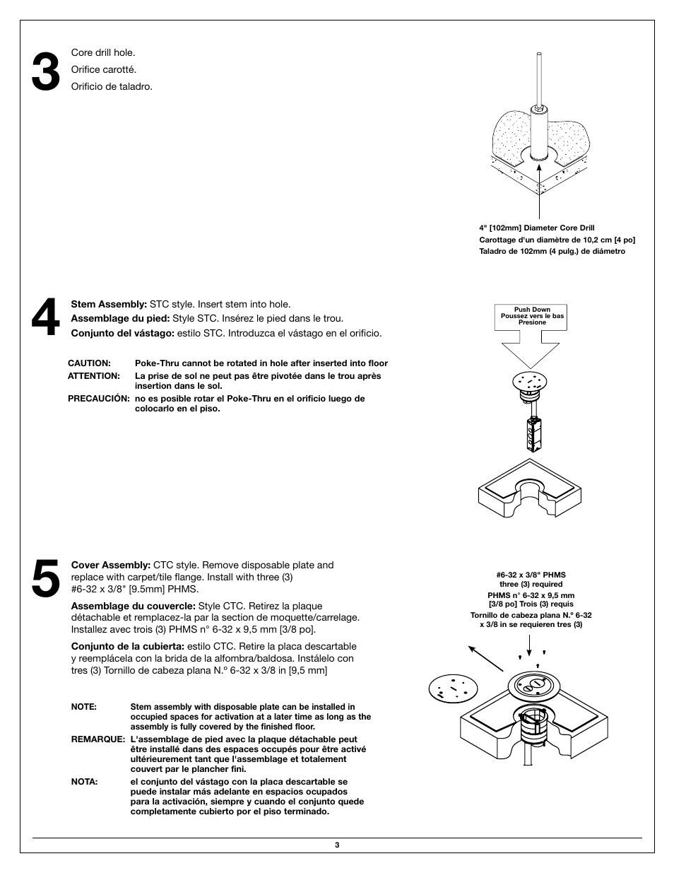 Legrand 4FFATC User Manual | Page 3 / 8