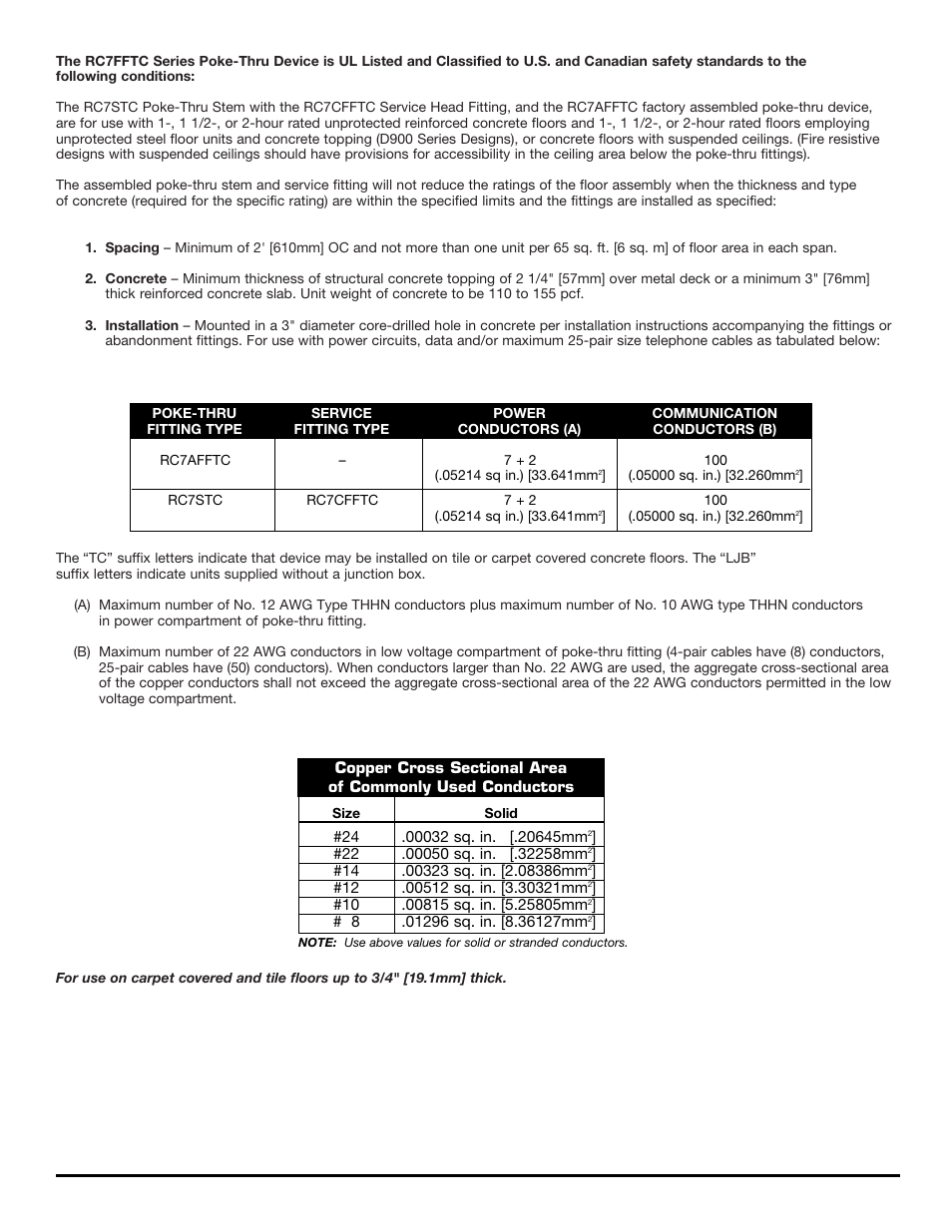 Legrand RC7AFFTC User Manual | Page 3 / 4