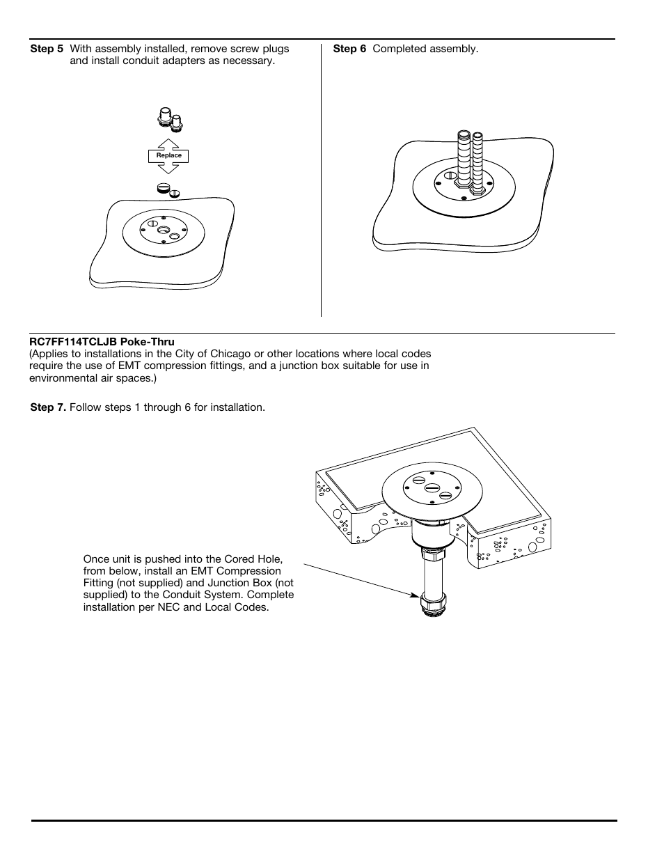 Legrand RC7AFFTC User Manual | Page 2 / 4