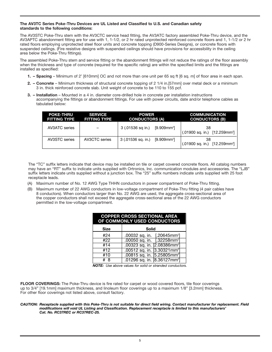 Legrand AV3 User Manual | Page 5 / 6